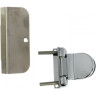 Дверь HARVIA с алюминиевой коробкой 8х19 стекло сатин DA81905